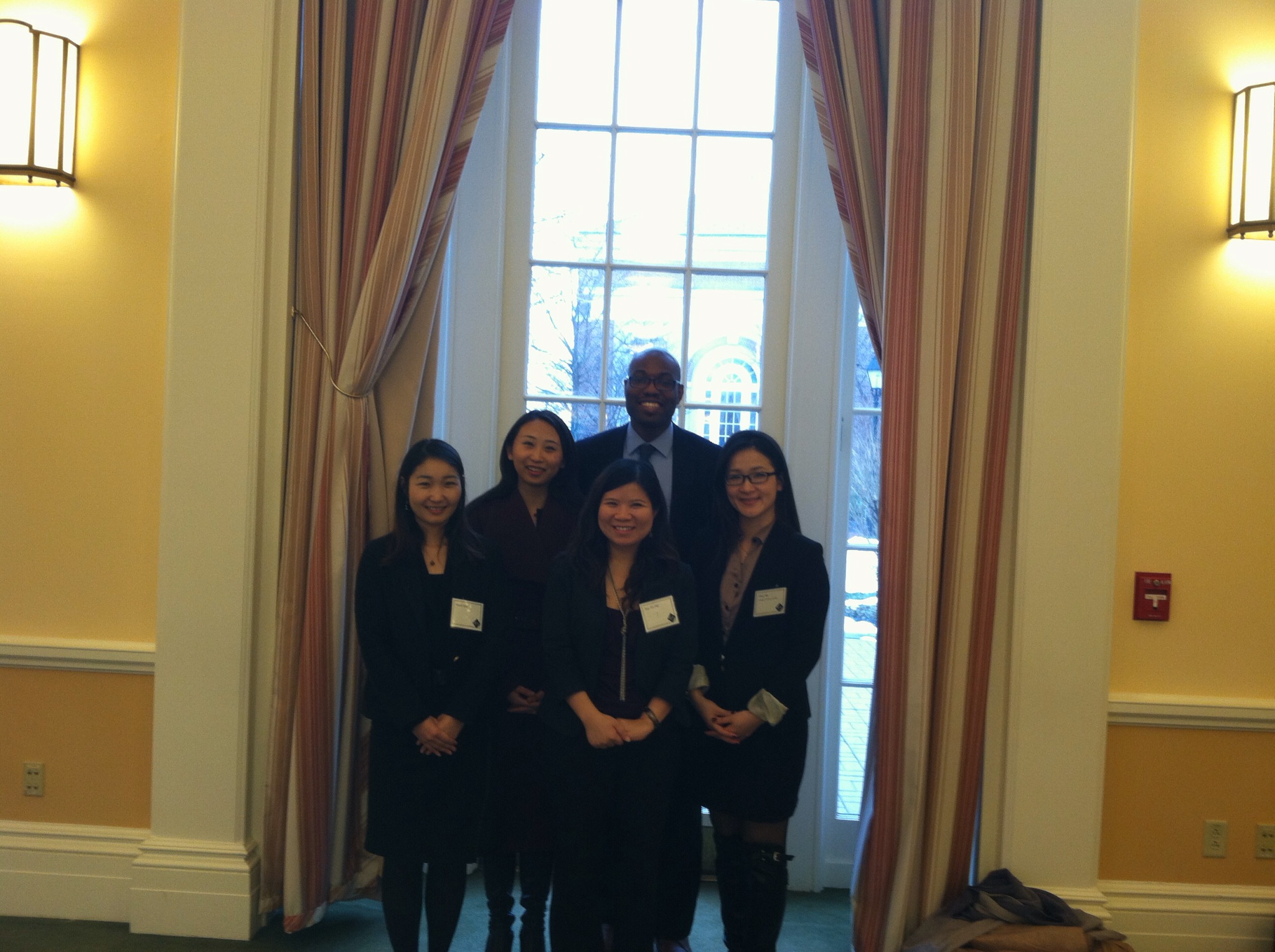 The Dream Team (and yours truly) - Members of the LuxRe Club from The College of William and Mary at the HBS Retail and Luxury Goods Conference