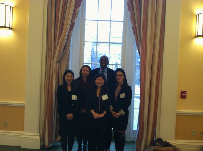 The Dream Team (and yours truly) - Members of the LuxRe Club from The College of William and Mary at the HBS Retail and Luxury Goods Conference