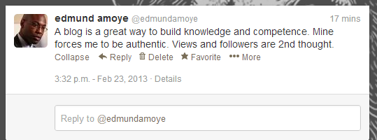 I need more than just 140 characters